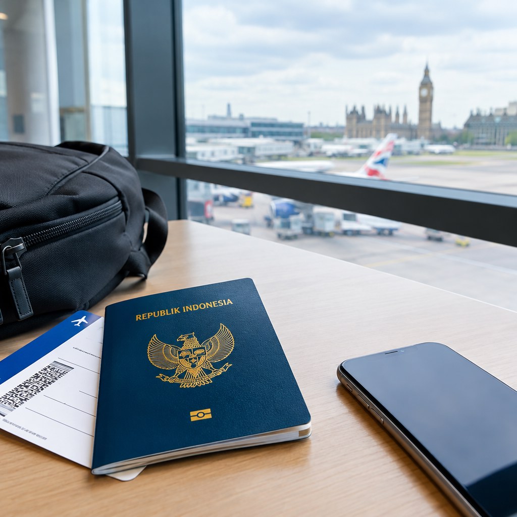 Transit di London, Paspor Indonesia Perlu Visa? Cek Sebelum Booking